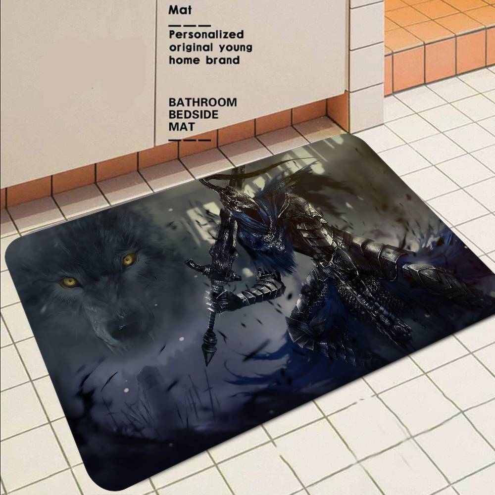 DARK SOULS Adventure Game Floor Mat INS Style Soft Bedroom Floor House Laundry Room Mat Anti-skid Household Carpets