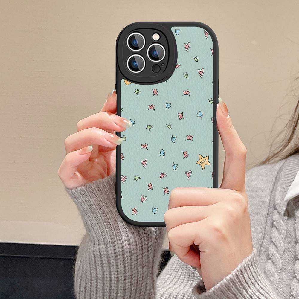 New Heartstopper Anime Phone Case For IPhone 15 14 13 12 11 16 Pro Max Plus Leather Soft Cover