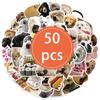 Высококачественные 50 шт. Высококачественные Милые Высококачественные Собаки Высококачественные Наклейки Высококачественные Смешные Высококачественные Юмористические Высококачественные Собаки Высококачественные