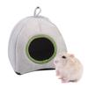 Hamster Hideout Cozy House Bed for Chinchilla Ferret Hedgehog Sugar Glider Hammock 2 In 1 Small Pet Tent Cage Cave Habitat