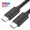USB Cable PD100W USB C To Type C Fast Charger Cable for Xiaomi Samsung Huawei MacBook iPad 5A Mobile Phone Cord USB Cable Type C