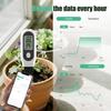 Tuya Zigbee Smart Life 3 In 1 Soil Tester Temperature Humidity Sunlight Meter  LCD Thermometer For Garden Flower Potted Plant