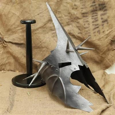 Шлем Короля-Ведьмы Черные Перчатки LOTR Назгул Доспехи Реплика Темное Фэнтези Косплей Набор