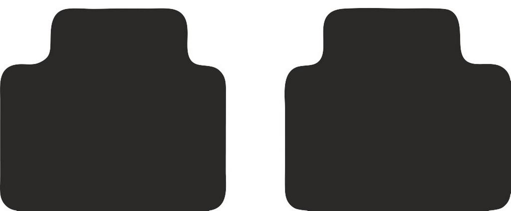 Rear Floor Mats For Renault Koleos Ii Suv 2016+