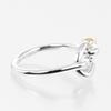 TIFFANY&Co. Love Knot Ring Silver925/K18 Yellow Gold #5.4(US Size) 3g Women Used