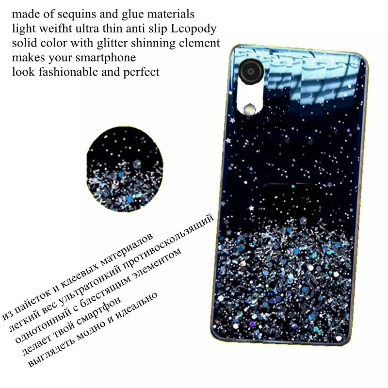 Роскошный блестящий мягкий чехол для телефона Samsung Galaxy A03 Core A032F A03Core, блестящая задняя крышка для Samsung A 03 Core, бампер