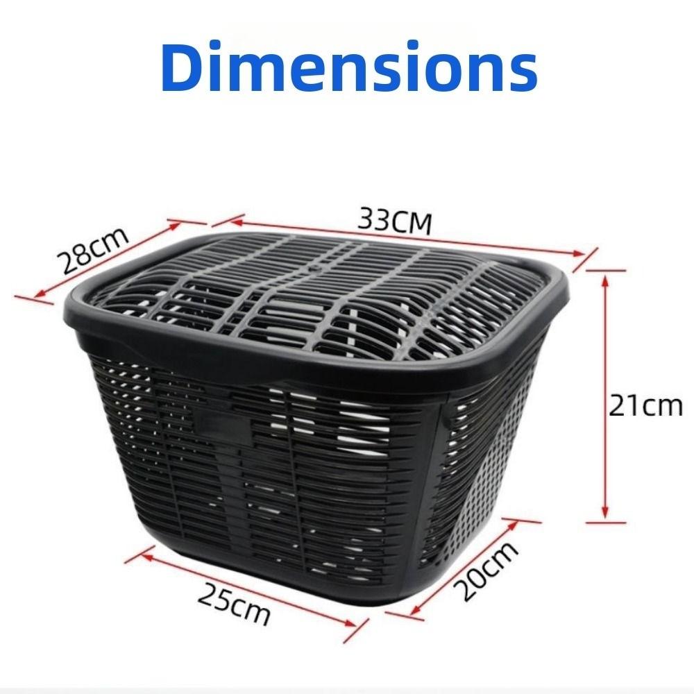 Thickened Electric Vehicle Basket Bag Mountain Bike Basket Children's Folding Bike Accessories