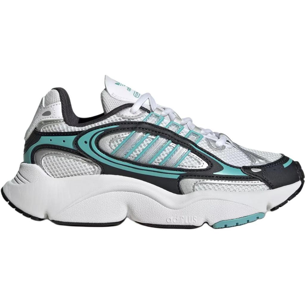 Adidas Оригинальные Ozmillen Мягкие Удобные Нескользящие Износостойкие Низкие Кроссовки Мужские кроссовки Белые Черные JH9975