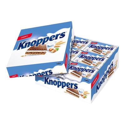 knoppers Немецкое импортное шоколадное вафельное печенье