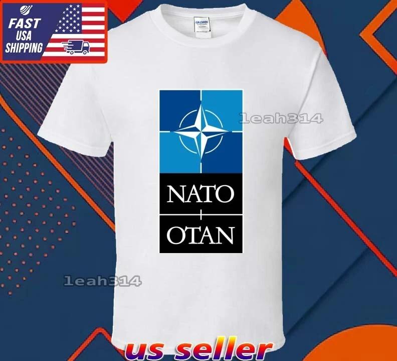 New Shirt Nato Logo T-Shirt Funny American Usa Unisex Size S-5XL