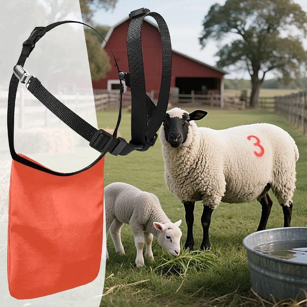 Adjustable Strap Goats Anti Breeding Apron Breathable Anti Mating Sheep Skirt  Goat Farming