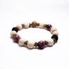 HARANG HR 279B_Gemstone Beads Bracelet (Purple)