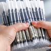 Быстросохнущая прямая жидкая полная игольная трубка 0,5 угольная ручка для воды школьные офисные письменные принадлежности студенческие канцелярские принадлежности школьные принадлежности
