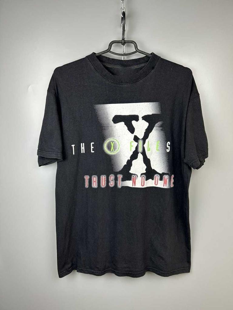 The X Files Shirt Vintage Sci Fi Alien FBI Black Graphic Unisex Tee