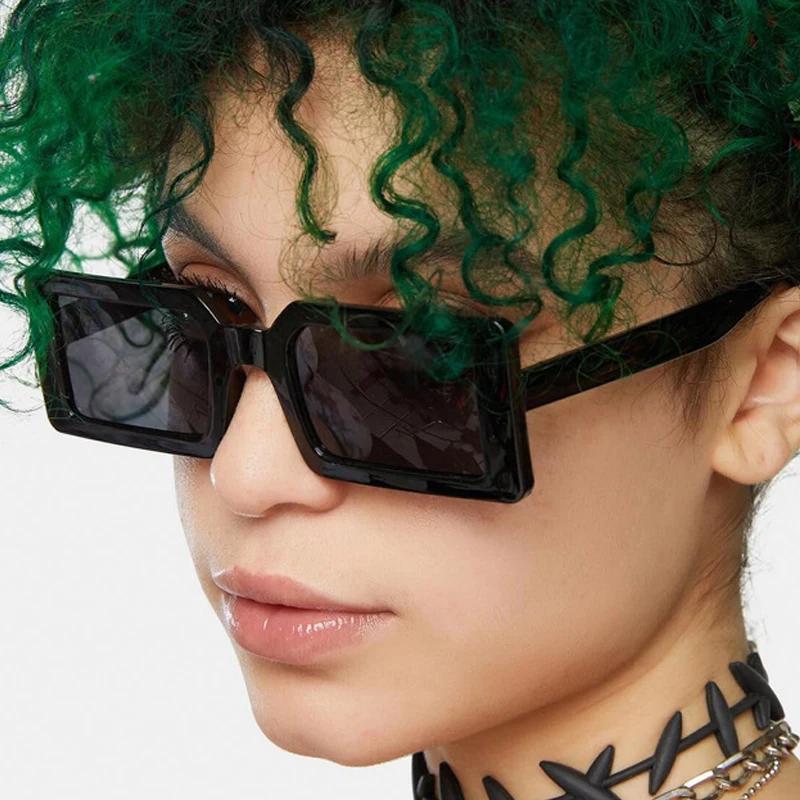 Новые трендовые летние солнцезащитные очки для путешествий на открытом воздухе, женские и мужские, новые винтажные прямоугольные солнцезащитные очки UV400, солнцезащитные очки Oculos De Sol