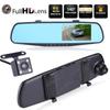 4.3in Car Dvrs Video Recorder Dash Cam Full HD 1080P Mirror Cam Car Dvr Camera Loop Recording Motion Tracking