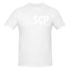 Унисекс футболка SCP Foundation Fun Винтажная с круглым вырезом Хлопок Унисекс Одежда
