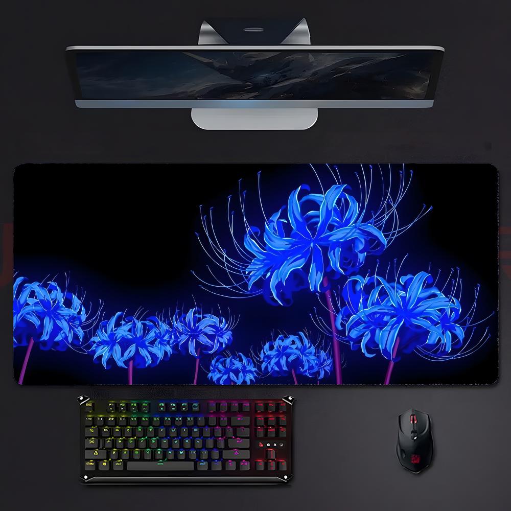 Anime Dark TTokyo GGhoul Mouse Pad Large Gaming Mousepad With Stitched Edges Thickened Desk Mat Pc