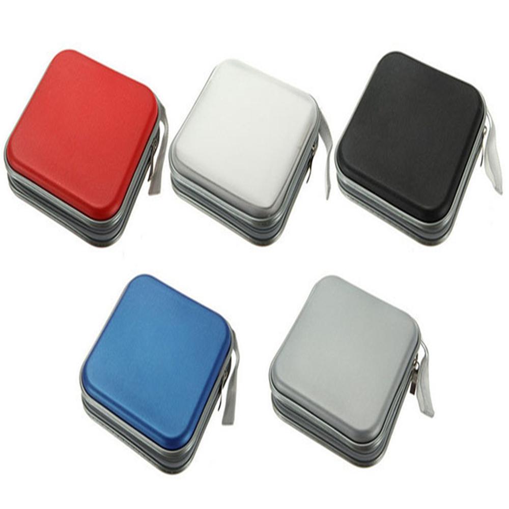 with Zipper DVD Bag Album Box Carry Pouch Organizer Disc Wallet Storage CD Case