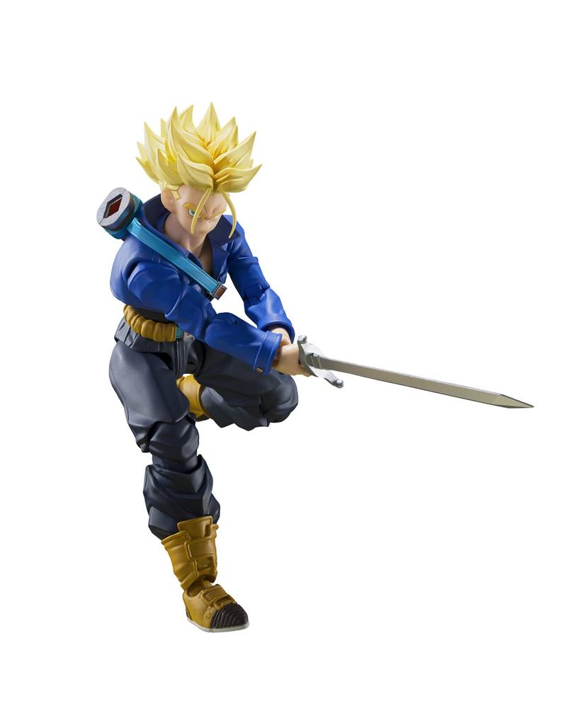 TAMASHII NATIONS Dragon Ball Z Super Saiyan Trunks The Boy from the Future 140mm PVC ABS Painted Movable Figure S.H.Figuarts - - Approx. &
