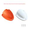 Marine Wire Cable Vent Cover Clamshell Vent Ventilator Vent for Boat Marine Yacht Kayak with Mounting Screw Large/Small