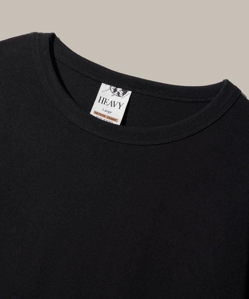 FP142 Mtor Heavy Two-Ply Volume Long Sleeve T-Shirt Black Sjlt1508