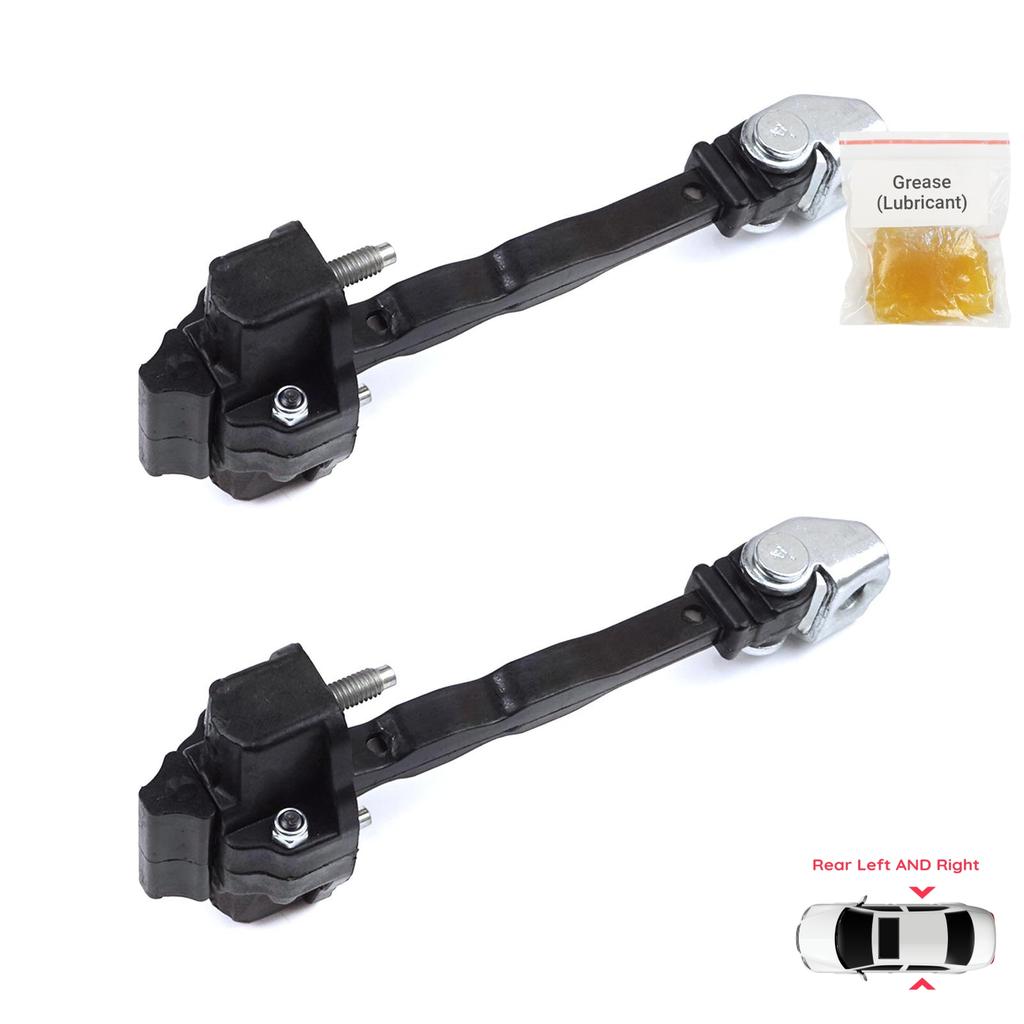 EDP1327-1 2 Pieces Rear Door Hinge Stop Check Strap Limiter for Peugeot 308 MK3 408 Crossover DS4 Opel Astra L 2021-On 5-Door 9830834180