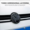 Volkswagen Front Grill Emblem Rear Trunk Badge Lid Cover logo For VW POLO GOLF 5 6 7 7.5 8 MK7 MK7.5 MK8 Scirocco accessories T54