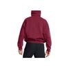 Under Armour Icon Heavyweight Fashion Versatile Hoodie Мужские толстовки Deep-Red 1386552-625