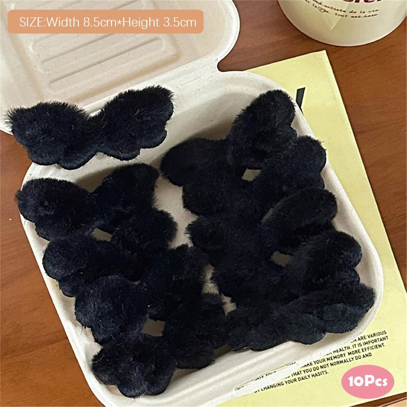 10 шт. милые мультяшные крылья бант звезда крышка карты украшения милые самодельные заколки для волос аксессуары подарок самодельные швейные материалы