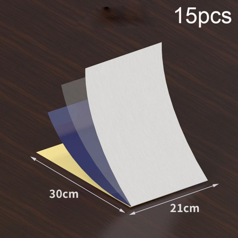 Tattoo Transfer Copy Sheet A4 Size 5/10/15/20/30Pcs Thermal Durable Transfer Film for Tattoo Artists Salon DIY Creation