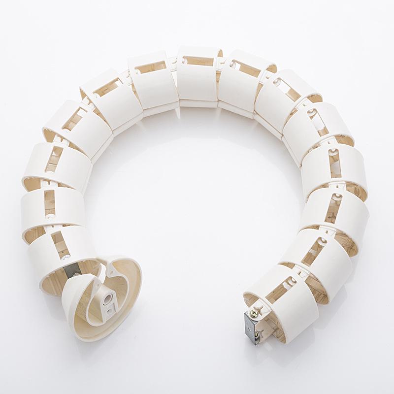 Офисный стол Snake Threading Tube: Подъемный стол для конференций со скрытой системой управления проводами для организации круглых/квадратных кабелей.