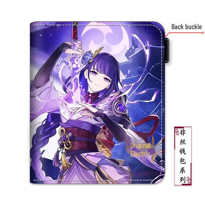 Кошелек с аниме-игрой Genshin Impact — высококачественный периферийный продукт