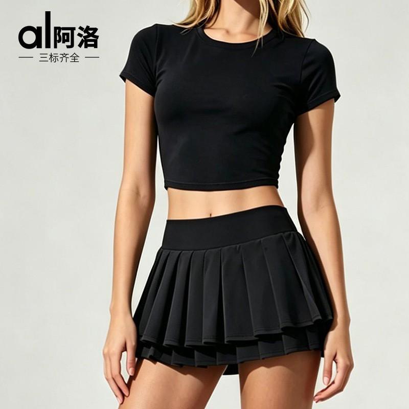 Al Classic Crew Neck Sports Set Tennis Badminton Yoga Pilates Fitness Unisex Windcheater