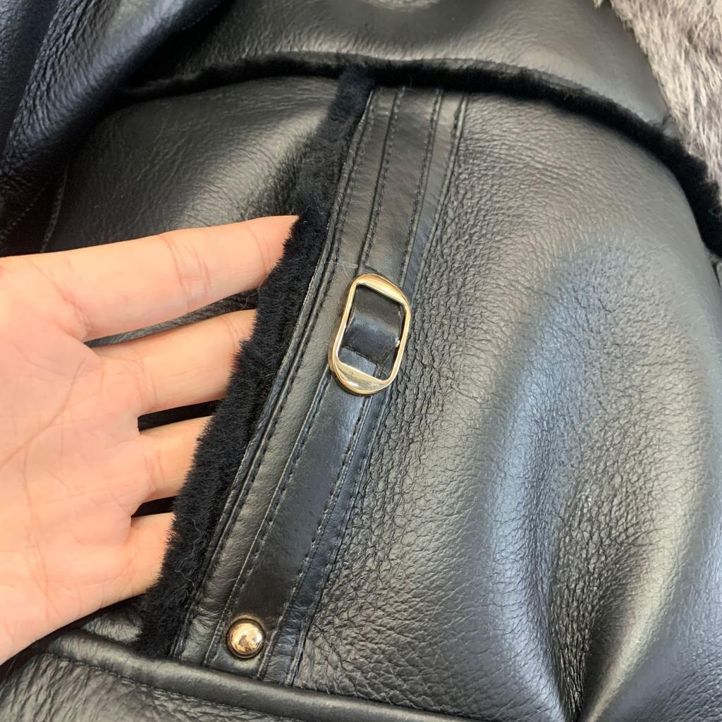 New Style Sheepskin One-piece Fox Fur Large Fur Collar Atmospheric Mid-length Female Real Hair Coat