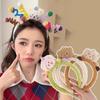 Cute Cartoon Plush Bear Funny Hairband For Women Girls Party Hair Ornament Headband Lovely Photo Prop Hair Accessories Hair Band