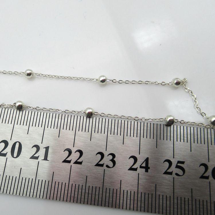 Комплект ожерелий с крестом из серебра 925 пробы - полуготовые аксессуары ручной работы