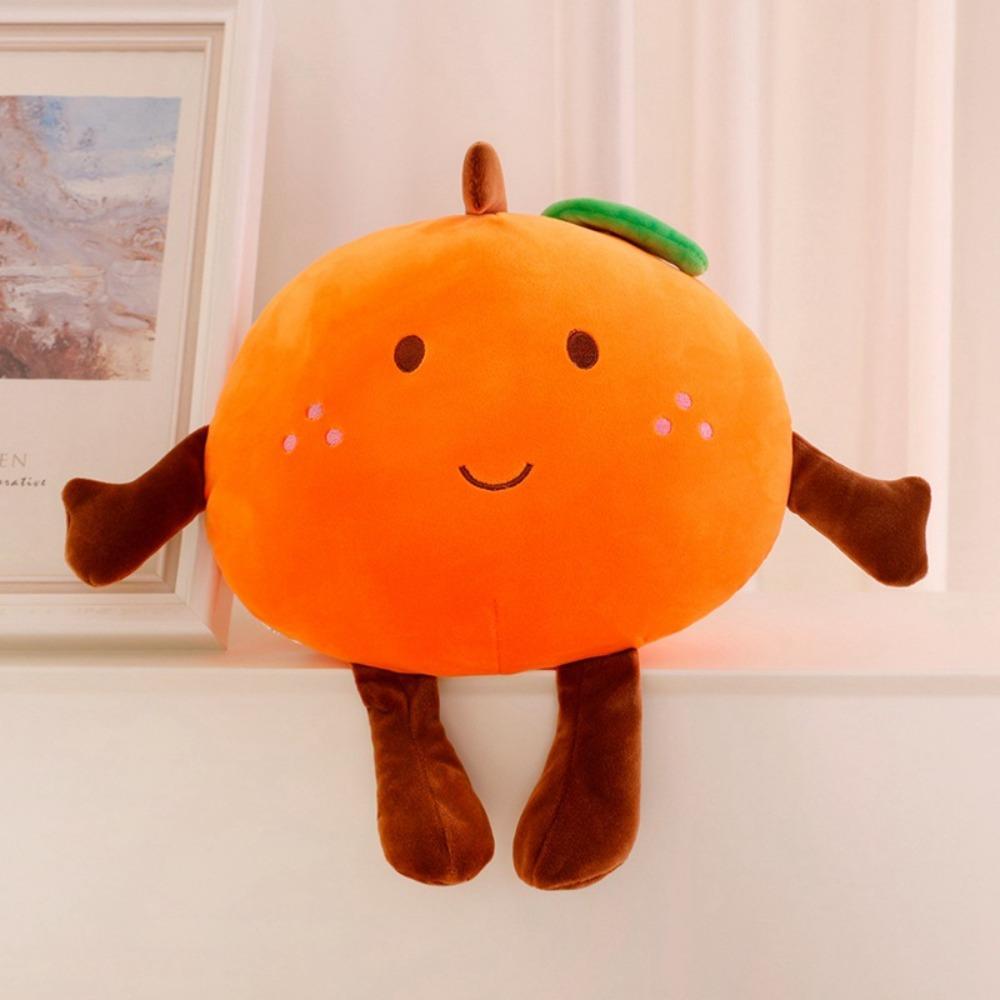 Soft Happy Fruit Plush pillow Orange Orange Doll Plush Toy Accompany Dolls Holiday Gifts
