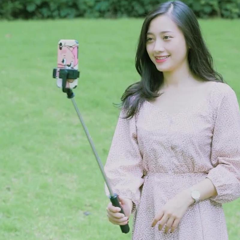 Штатив с подсветкой для селфи-палки Bluetooth с дистанционным затвором для Android Ios