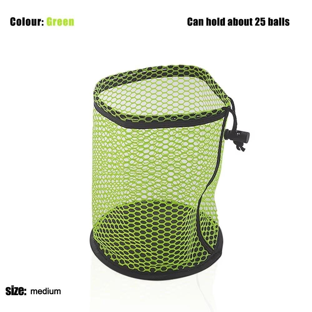 Nylon Sports Mesh Net Bag Multipurpose Golf Sports Supplies Can Hold 12/25/50 Balls