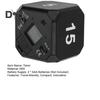 Rotating Cube Timer 5-15-25-45 Mins LED Display Slide Switch Pomodoro Productivity Timer Cube Portable Vibration Mute Alarm for Work Study Kitchen