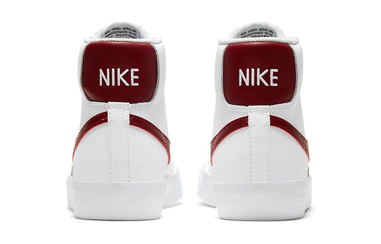 Nike Кроссовки Blazer Mid 77 White Team Red GS DA4086-102