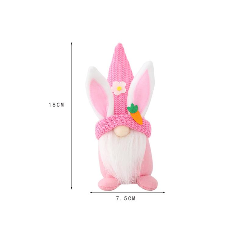 Пасхальный кролик, гном, кролик, гонк, томте, плюшевые игрушки, скандинавская кукла, украшения, детские подарки