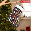 Christmas decoration fireplace hanging stocking One Piece of a Halloween-Themed Spooky Pumpkin (1) - Design fo