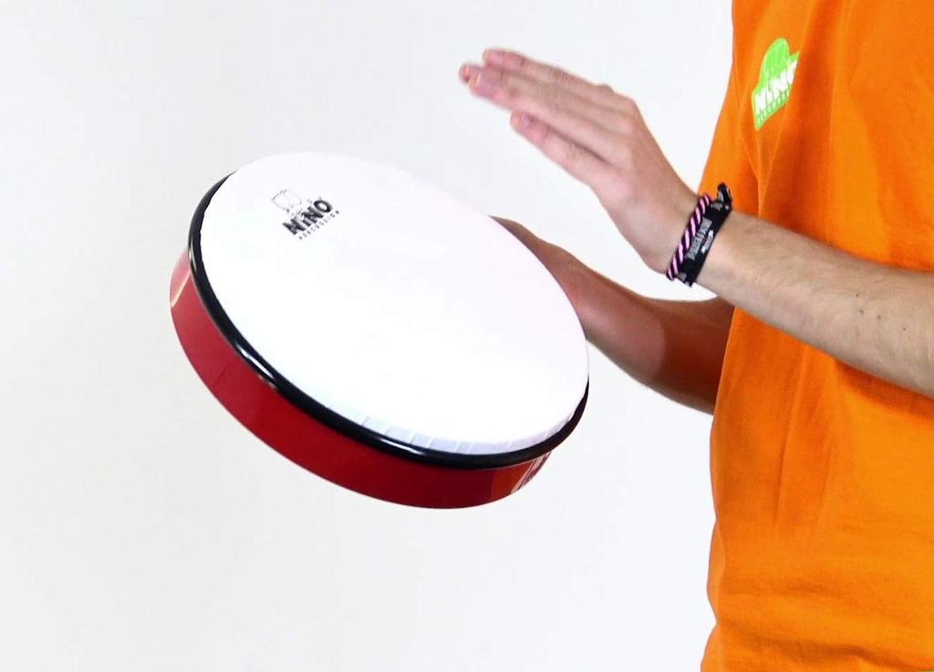 Ручной барабан NINO ABS размер M красный NINO5R []