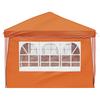 Pop up Party Tent 575 x 288 x 245 cm Orange