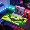 Custom Name Personalized ADO Den Haag Pattern Mousepad, Laptop PC Desk Mat, Decorative Desk Mat for Home Keyboard Pad Gift