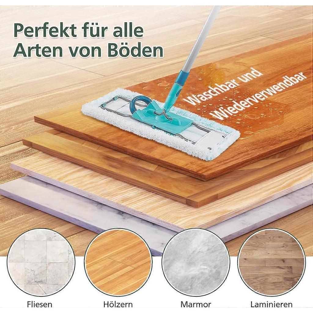 3 сменных чехла для швабр Leifheit Profi XL Micro Duo / Profi XL Cotton Plus Все ручки для швабры для пола, быстро удаляет пятна, эффективно