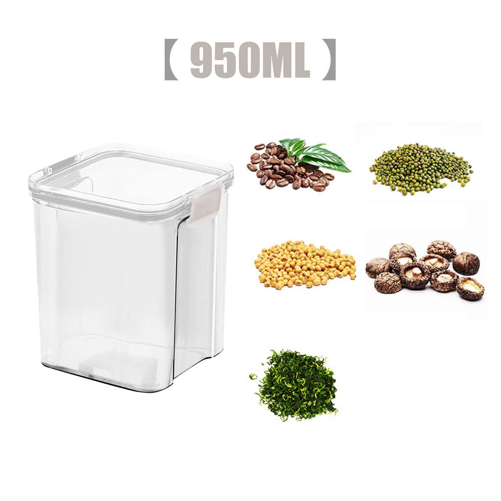 Герметичные контейнеры для хранения продуктов с крышкой Органайзер для кладовой Дозатор для круп Контейнеры для зерновых Ящик для хранения продуктов Кухонный органайзер