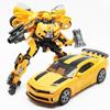 Jialehuang 8803 Transforming Toy: Big Yellow Brave Bee with War Hammer – Children's Educational Robot Model